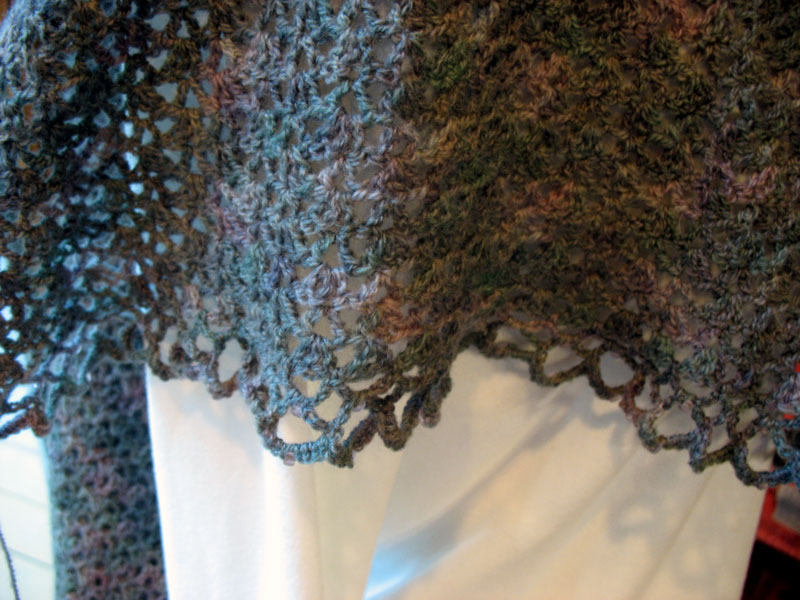 Vintage Crochet Knot Lace Bolero Shortie Jacket Pattern
